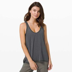 lululemon Graphite Grey Ease of It All Tank size 4